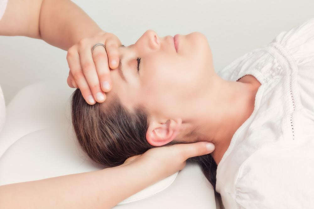 Séance d'ostéopathie